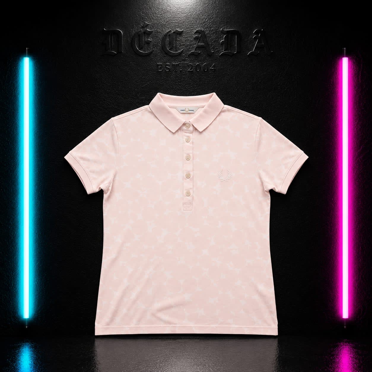 Polo Fred Perry rosa, vista principal