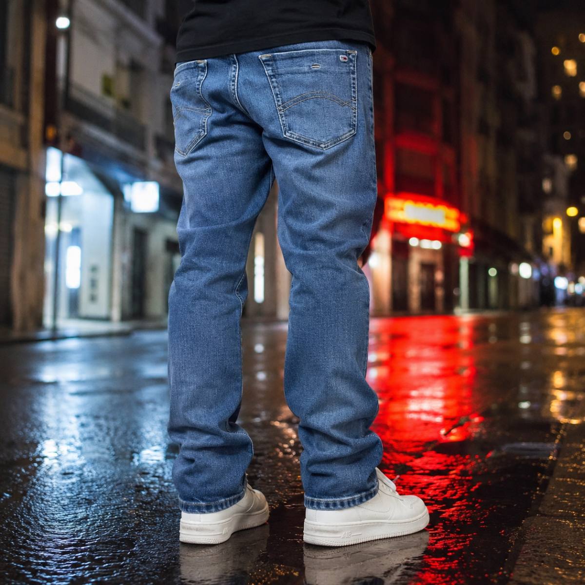 Vaquero Tommy Jeans azul, segunda vista