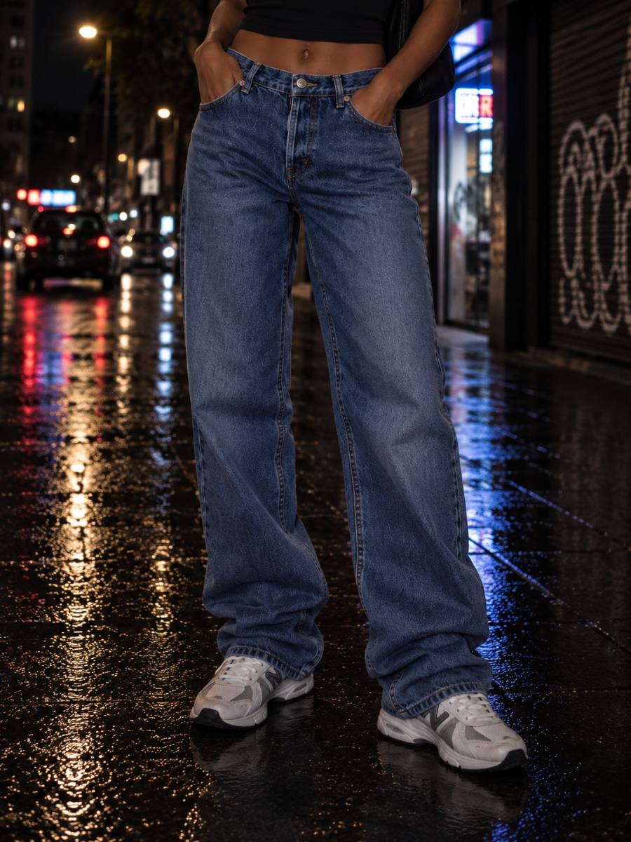 Vaquero Vintage Dressing Onyx Jeans azul, vista principal