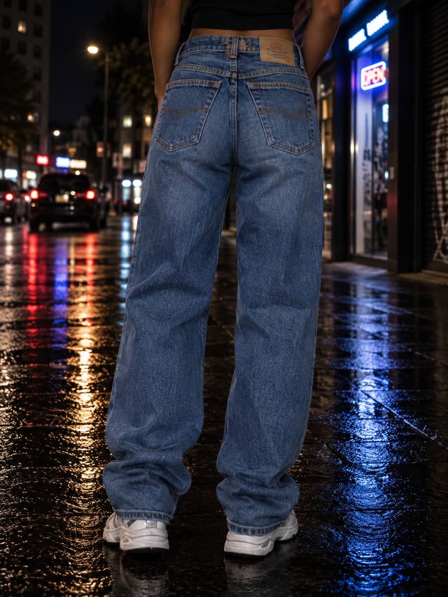 Vaquero Vintage Dressing Onyx Jeans azul, segunda vista