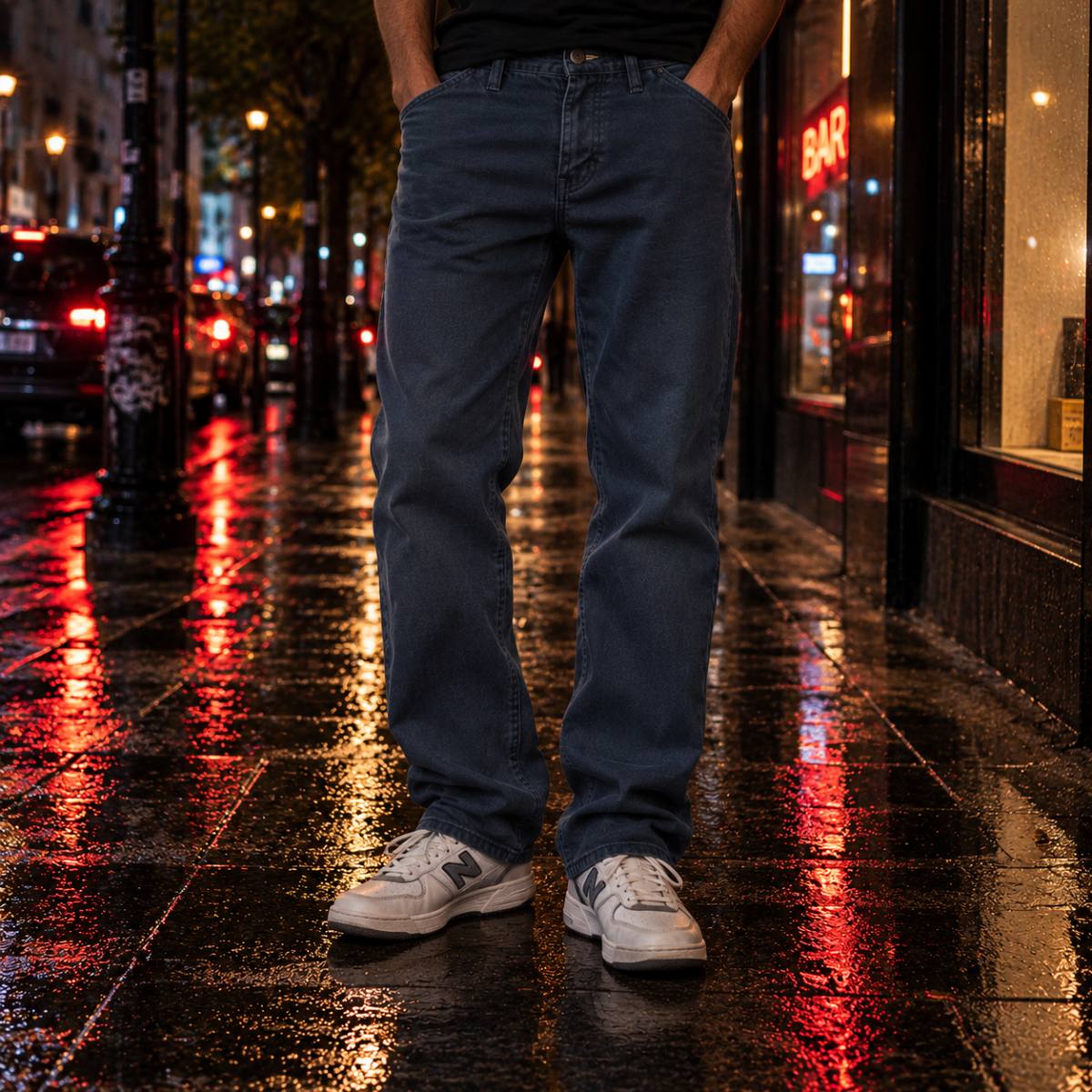 Levi's 514 azul oscuro, vista principal
