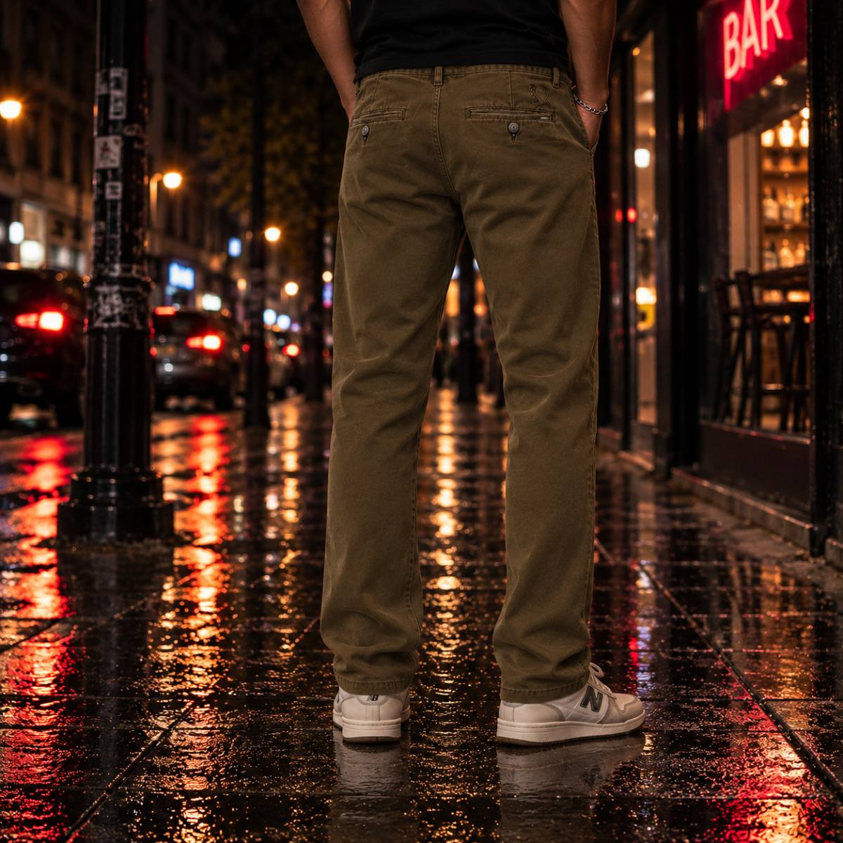 Pantalón chino Ralph Lauren marrón, segunda vista