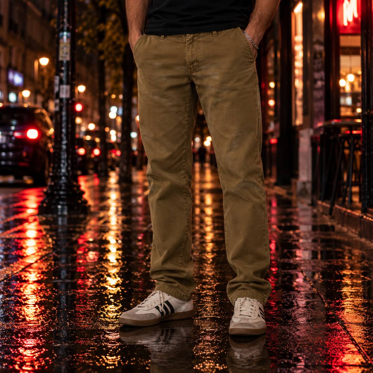 Pantalón chino Ralph Lauren marrón, vista principal