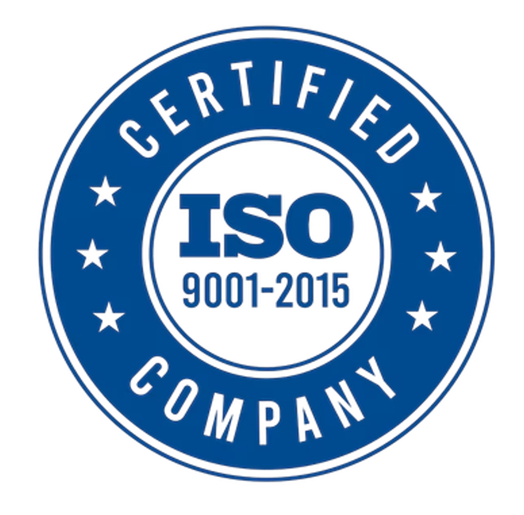 ISO 9001:2015 certification mark