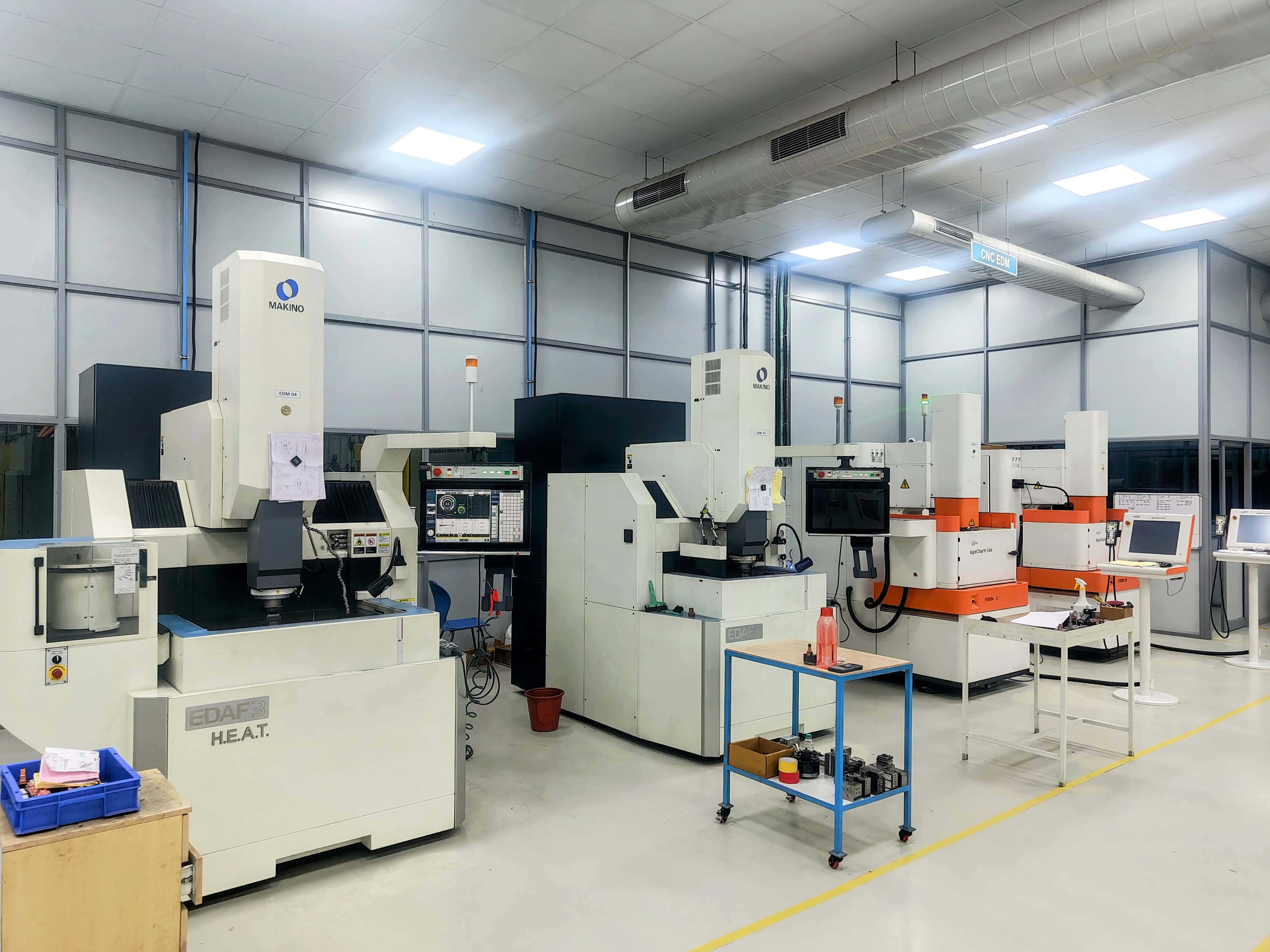 CNC EDM machining at MacPro