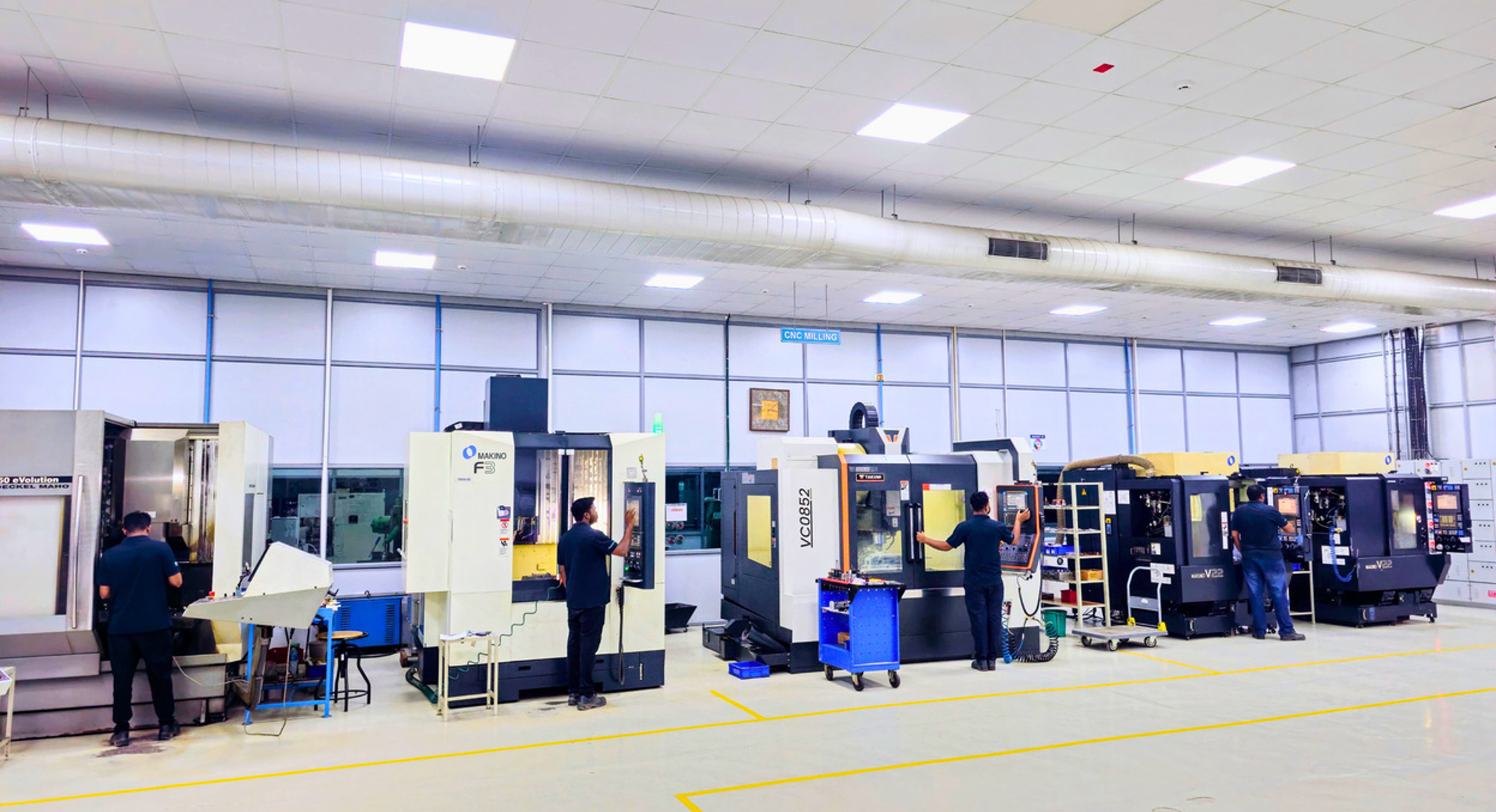 Vertical Machining Centre at MacPro