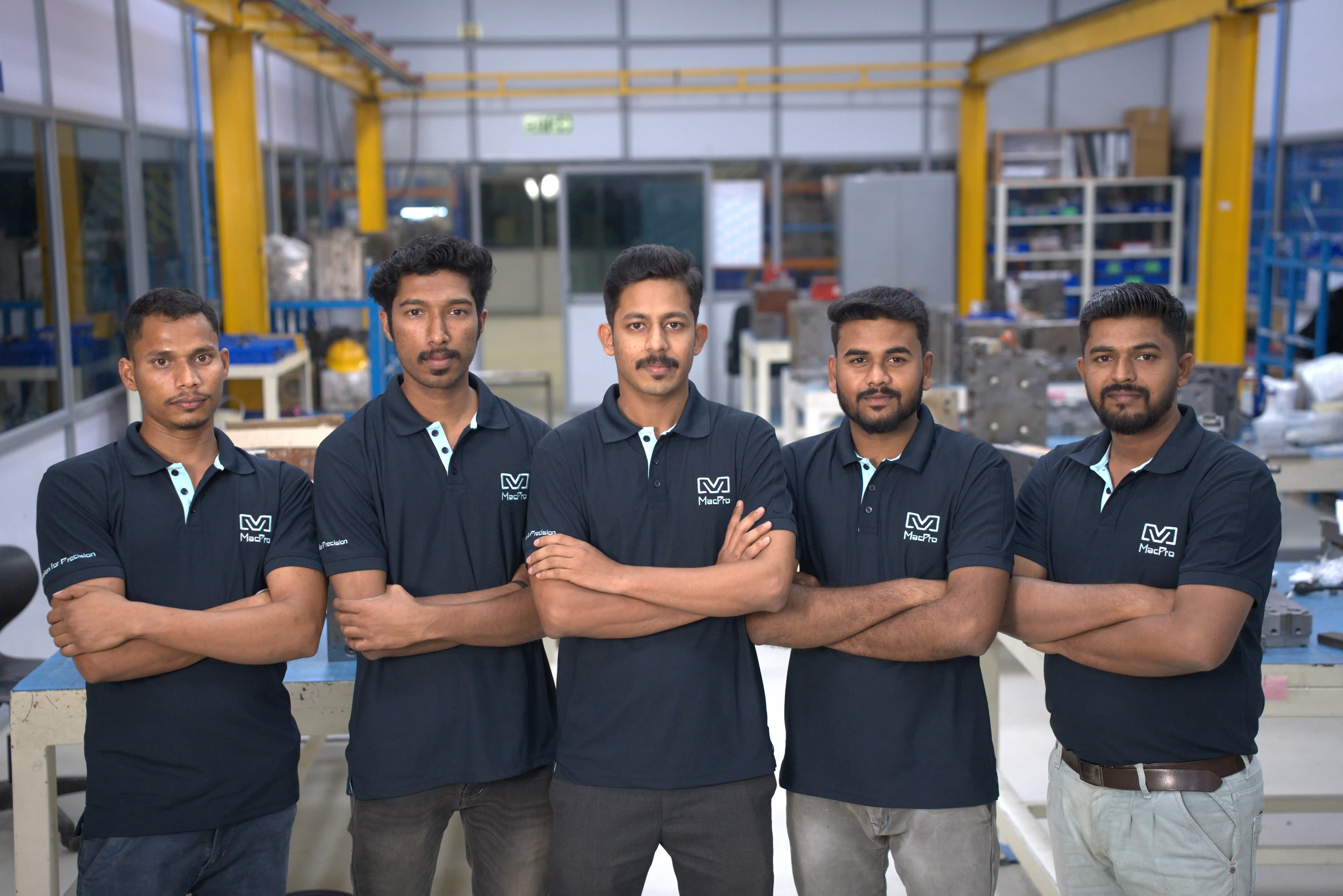 Mould maintenance team at MacPro