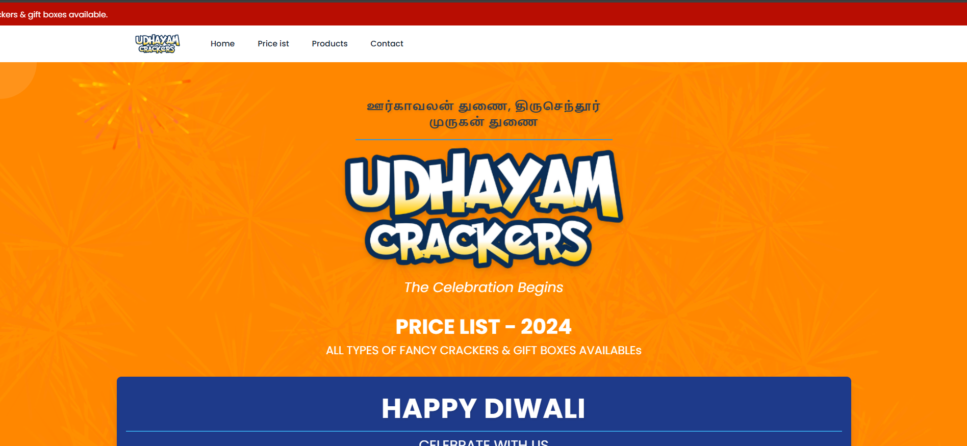 Udhayam Crackers