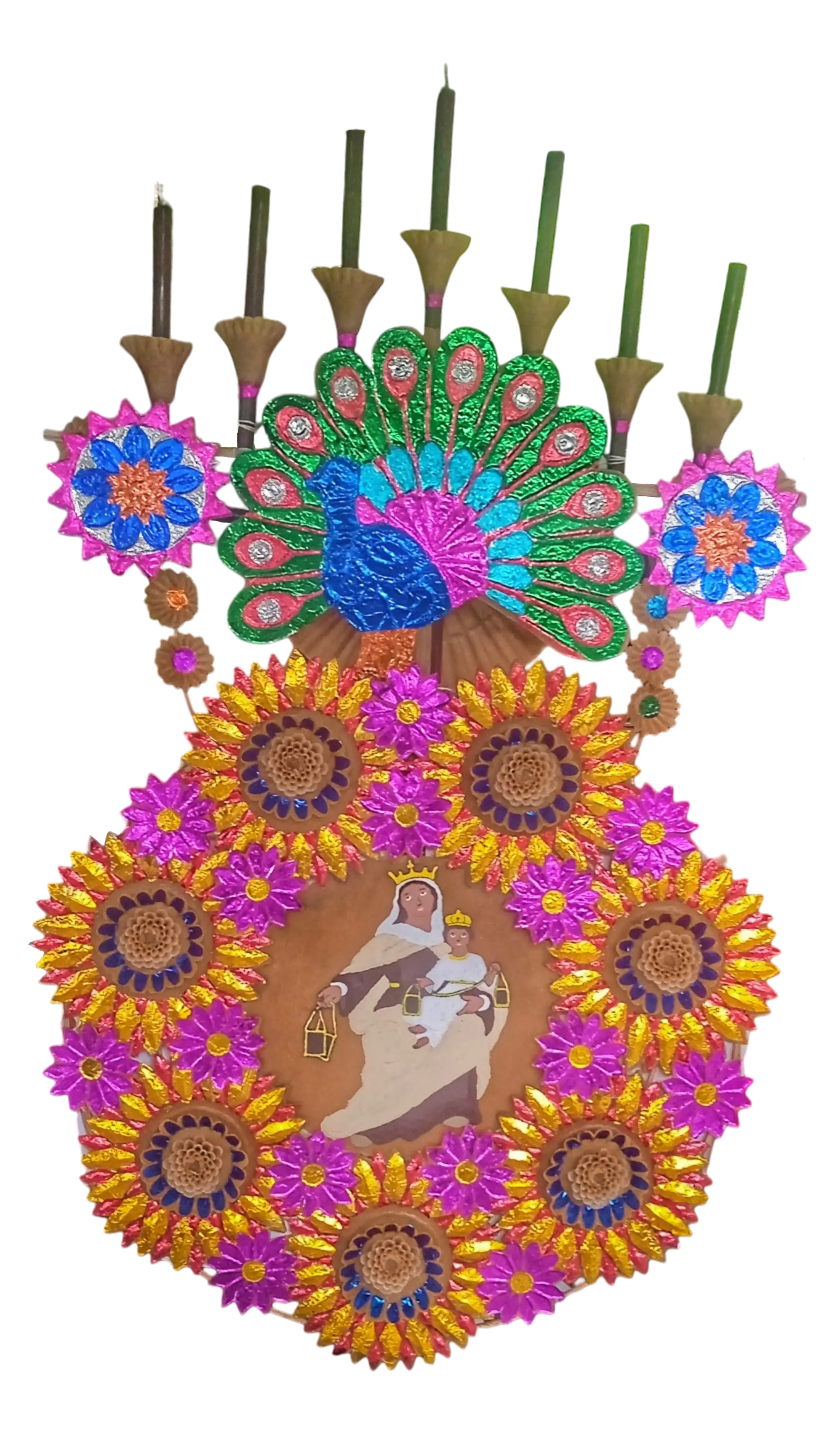 Girasoles en Zoquiapan Puebla