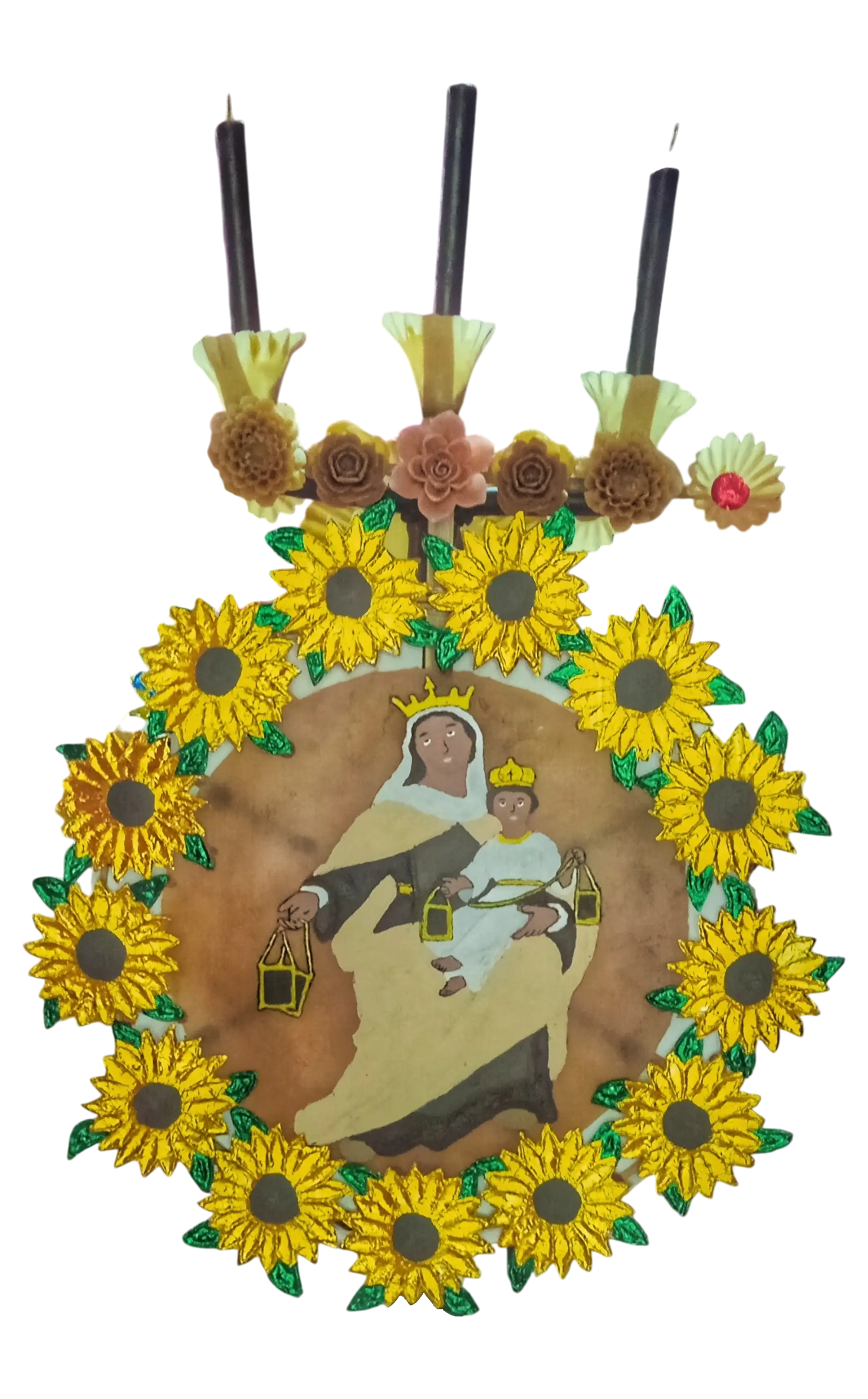 Girasoles en Zoquiapan Puebla