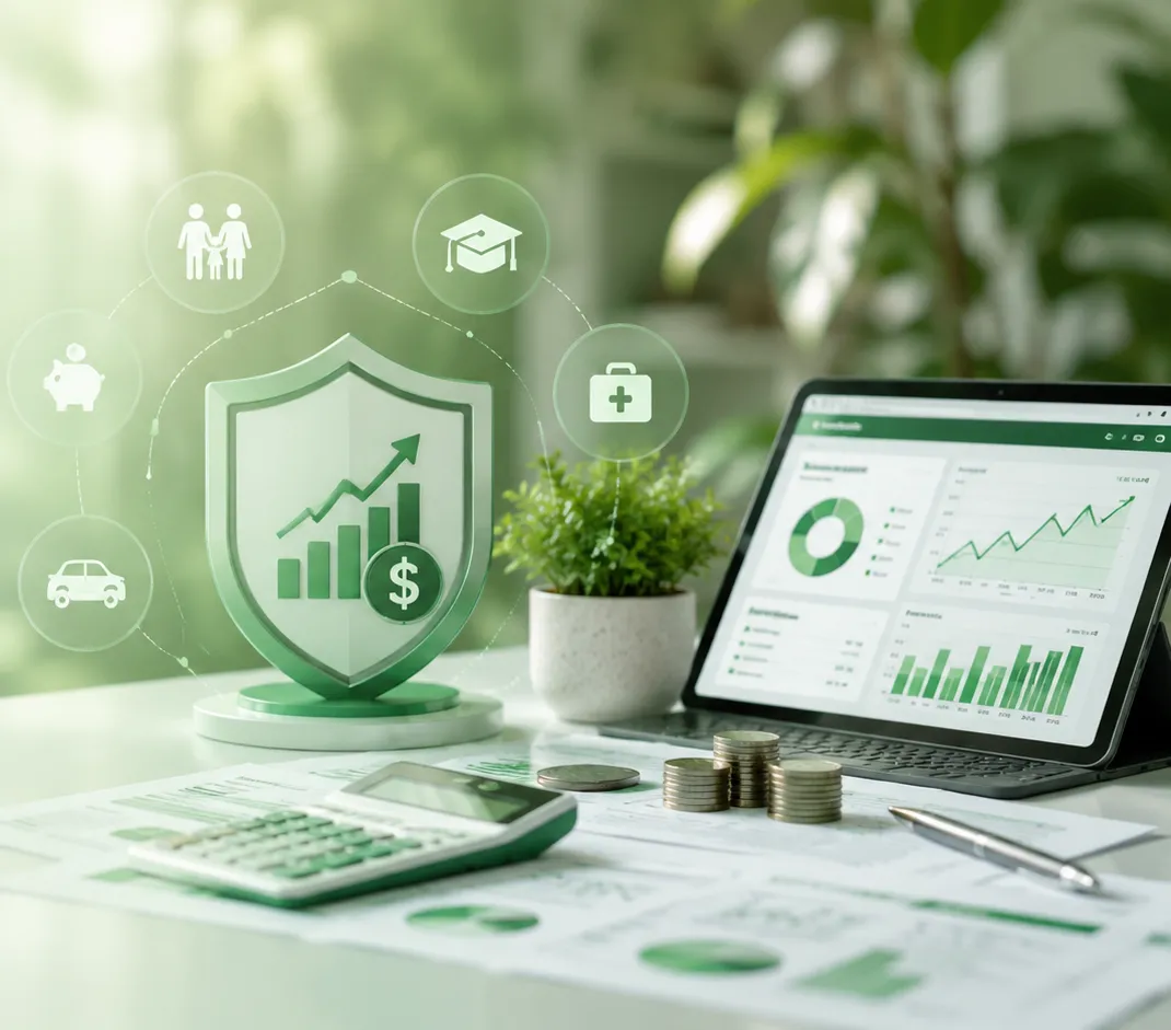 Loan consultant growth and trust dashboard mockup
