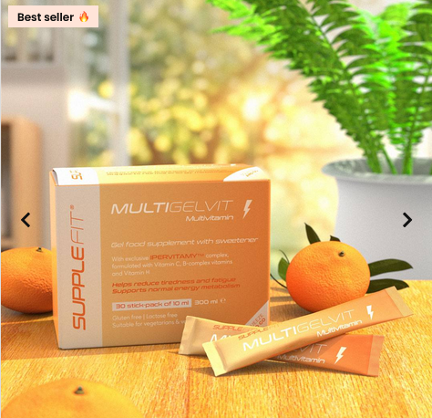 MULTIGELVIT | Suplemento alimentar em gel com edulcorante