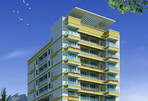 Balaji Shrushti residential project exterior in Nerul, Navi Mumbai