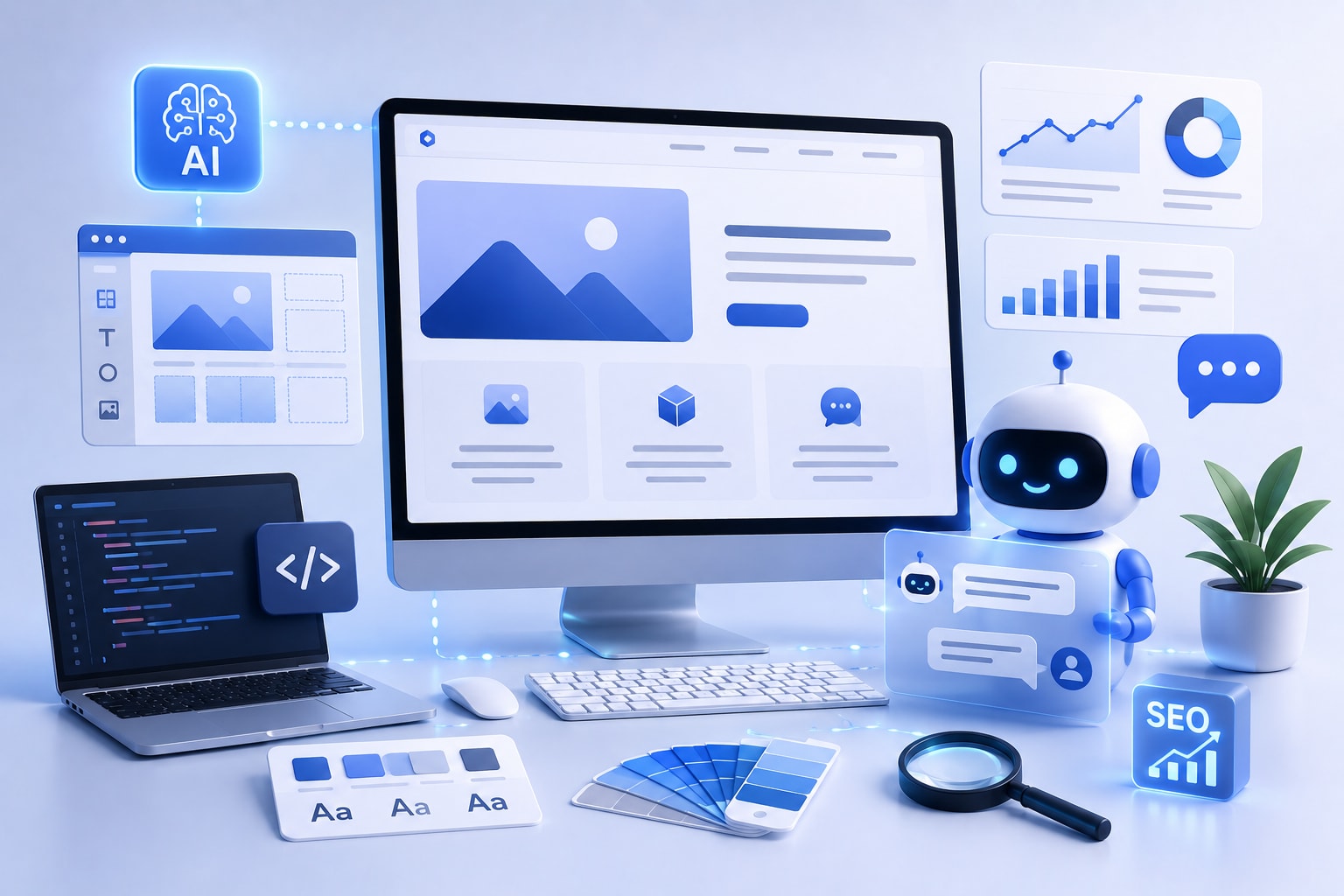 Xu hướng AI đang thay đổi ngành thiết kế website như thế nào?