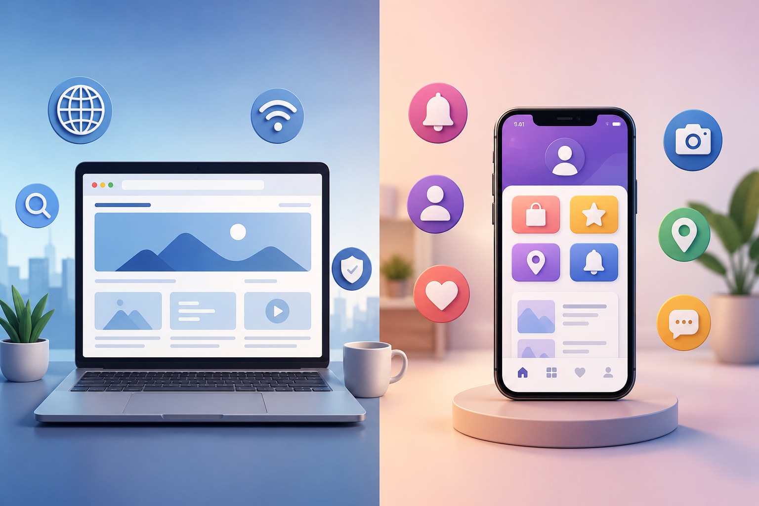 Mobile App và Website khác nhau như thế nào?