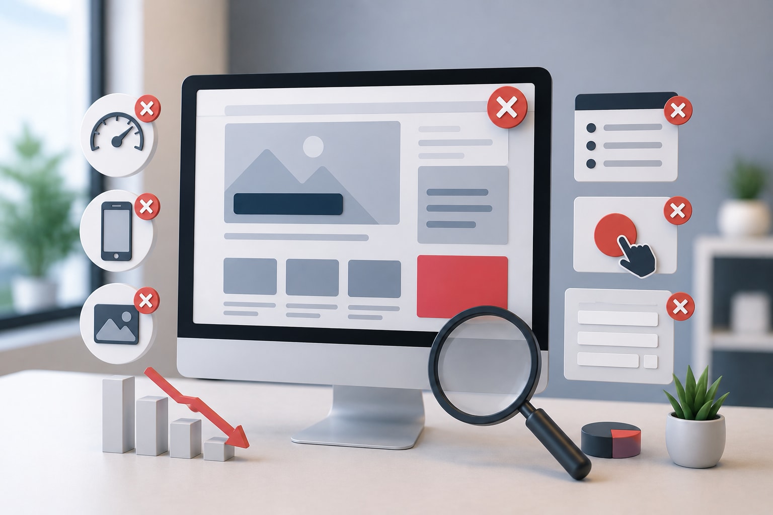 Những sai lầm khi thiết kế Landing Page khiến tỷ lệ chuyển đổi giảm