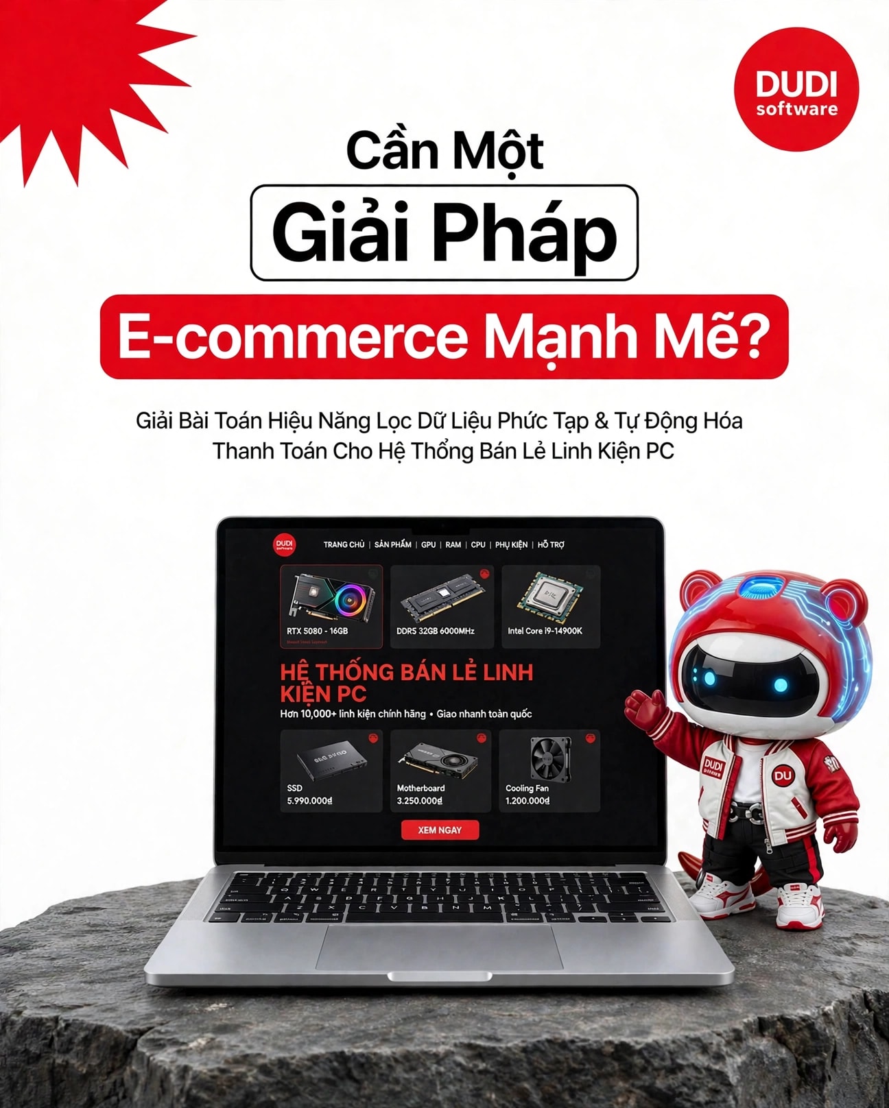 Giải Bài Toán Hiệu Năng Lọc Dữ Liệu Phức Tạp Và Tự Động Hóa Thanh Toán Cho Hệ Thống Bán Lẻ Linh Kiện PC