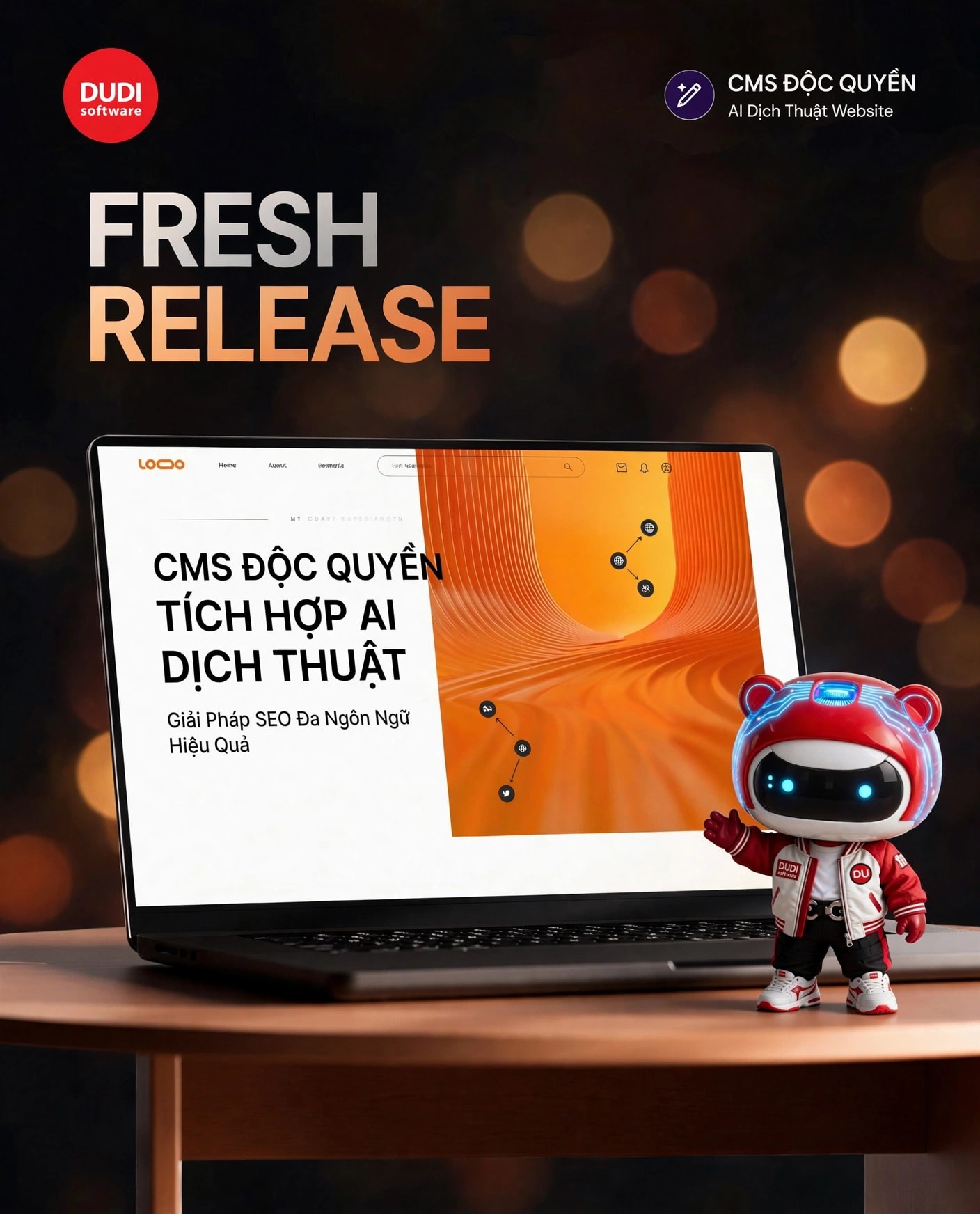 Thiết Kế CMS Độc Quyền Tích Hợp AI Dịch Thuật: Giải Pháp SEO Đa Ngôn Ngữ Hiệu Quả