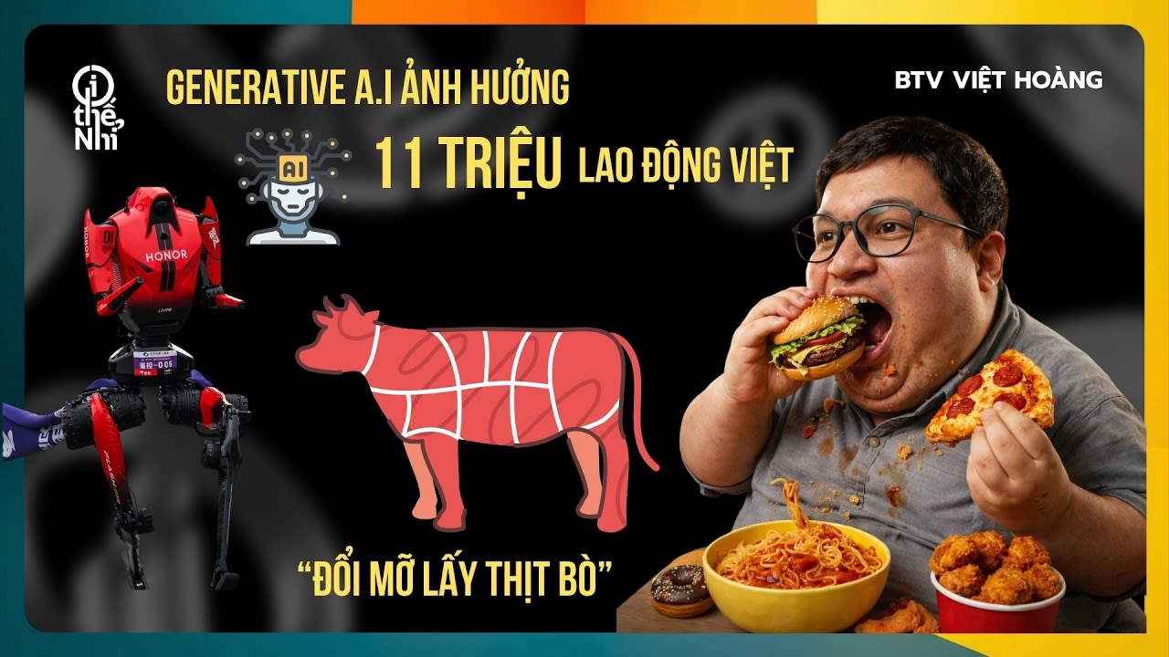 Trí Tuệ Nhân Tạo Tạo Sinh Định Đoạt Tương Lai Của 11 Triệu Lao Động Việt
