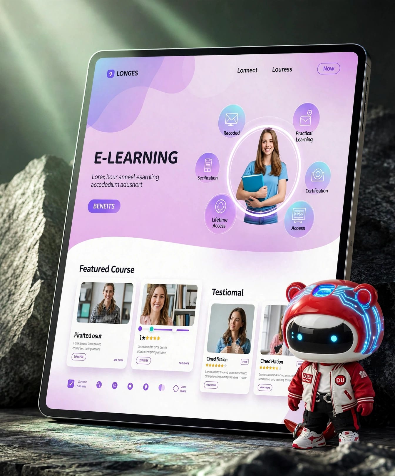 Xây Dựng Hệ Thống E-Learning Chịu Tải Cao Và Chống Tải Lậu Video Bằng Công Nghệ DRM