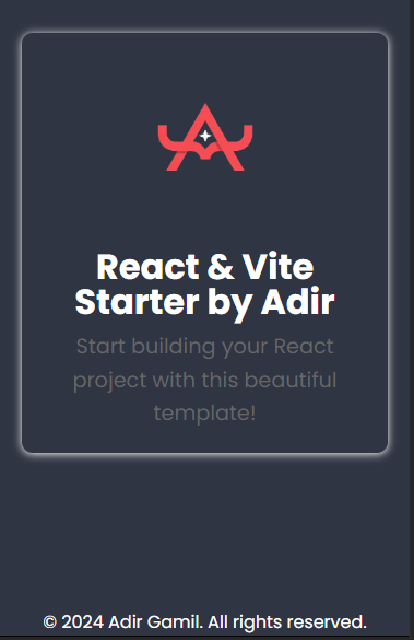 React-SASS-Starter teaser