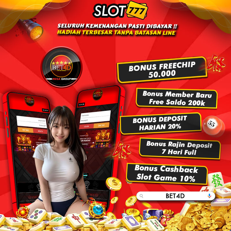 BET4D > Rekomendasi Link Situs Slot777 Gacor Mudah Maxwin Resmi 2025