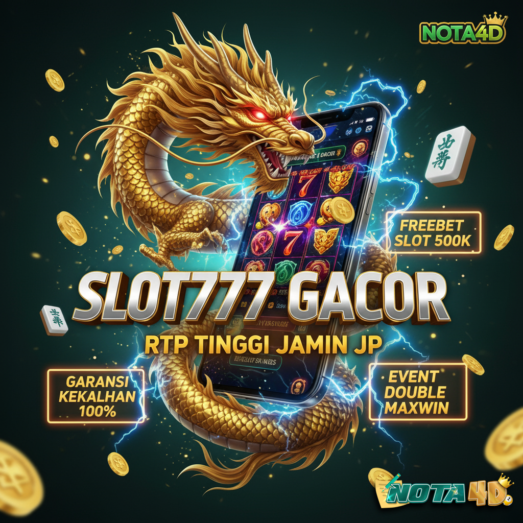 SLOT777 : Link Situs Toto Slot Gacor 777 Resmi Dengan RTP Slot Tertinggi Gampang Maxwin!
 image 1