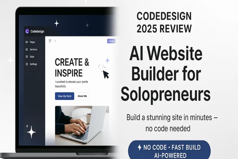 CodeDesign AI – Best No-Code AI Website Builder 2025