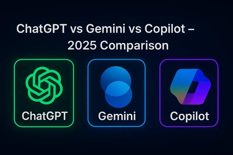 ChatGPT Vs Gemini Vs Copilot 2025: Which Is Better AI Tool?