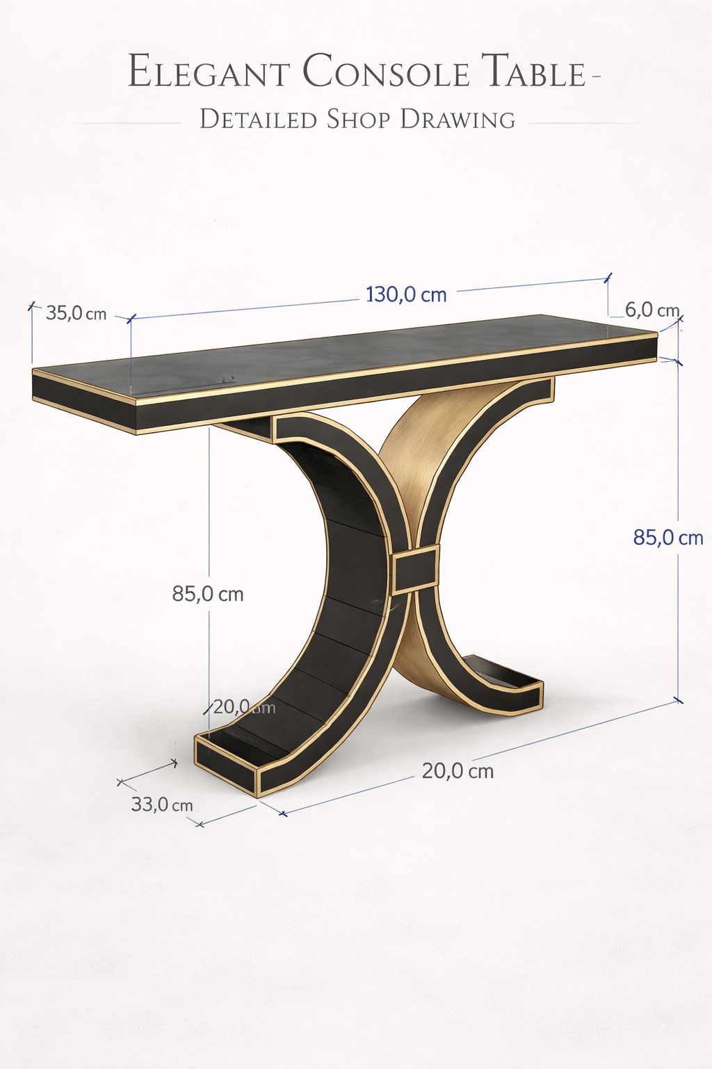 Elegant Console Table – EMAR Home | EMAR Home