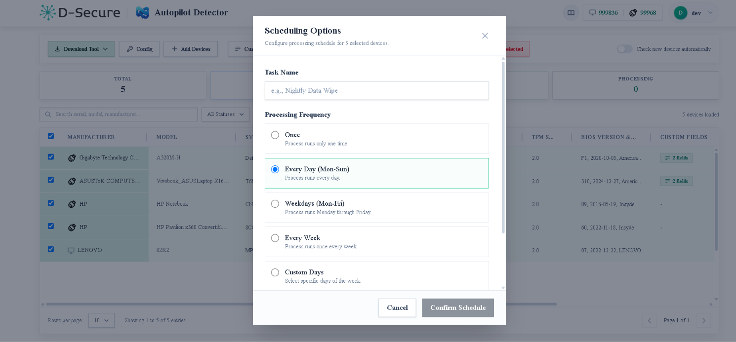 Autopilot Detection in Action - Identifier Extraction