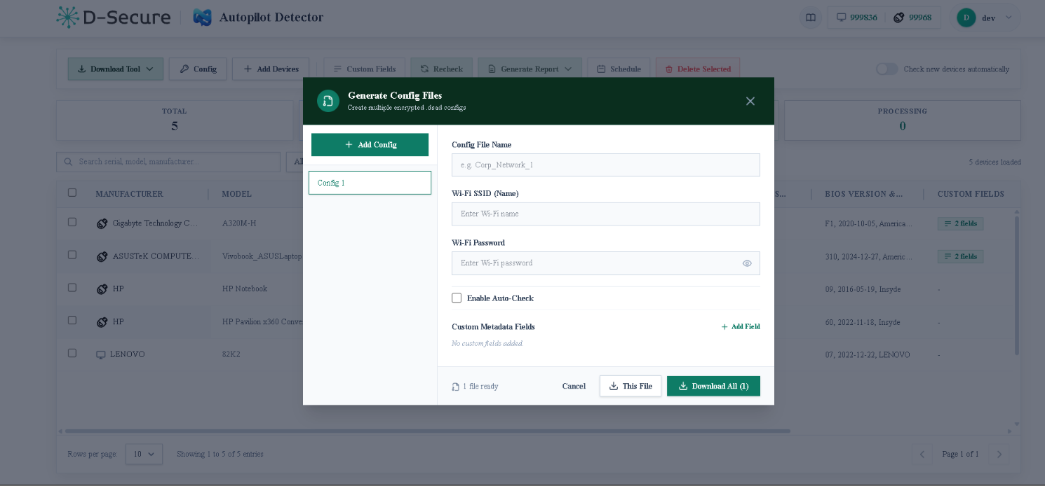 Autopilot Detection in Action - Cloud Verification