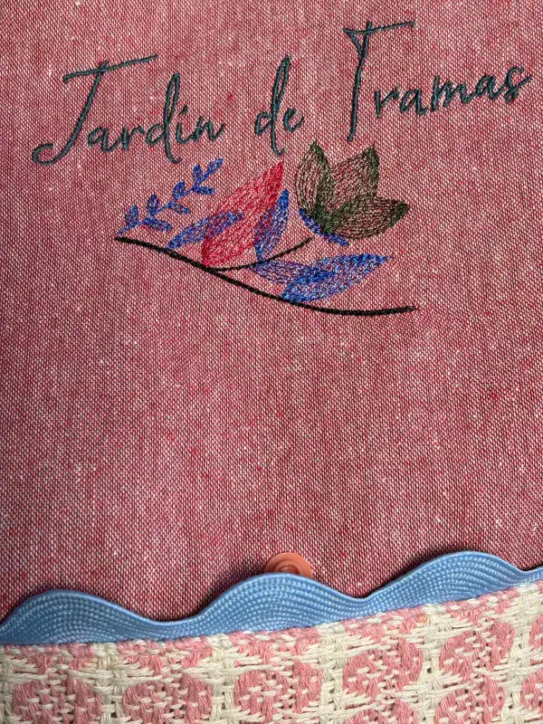 Embroidered Tote Bag of Jardín de Tramas - Image 1