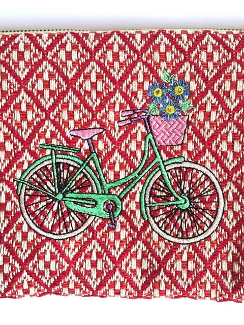 Embroidered Medium Bag second showcase image