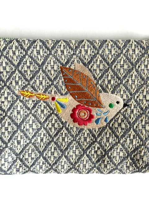 Embroidered Medium Bag second showcase image