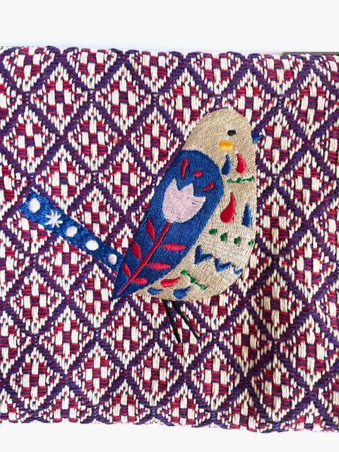 Embroidered Medium Bag second showcase image