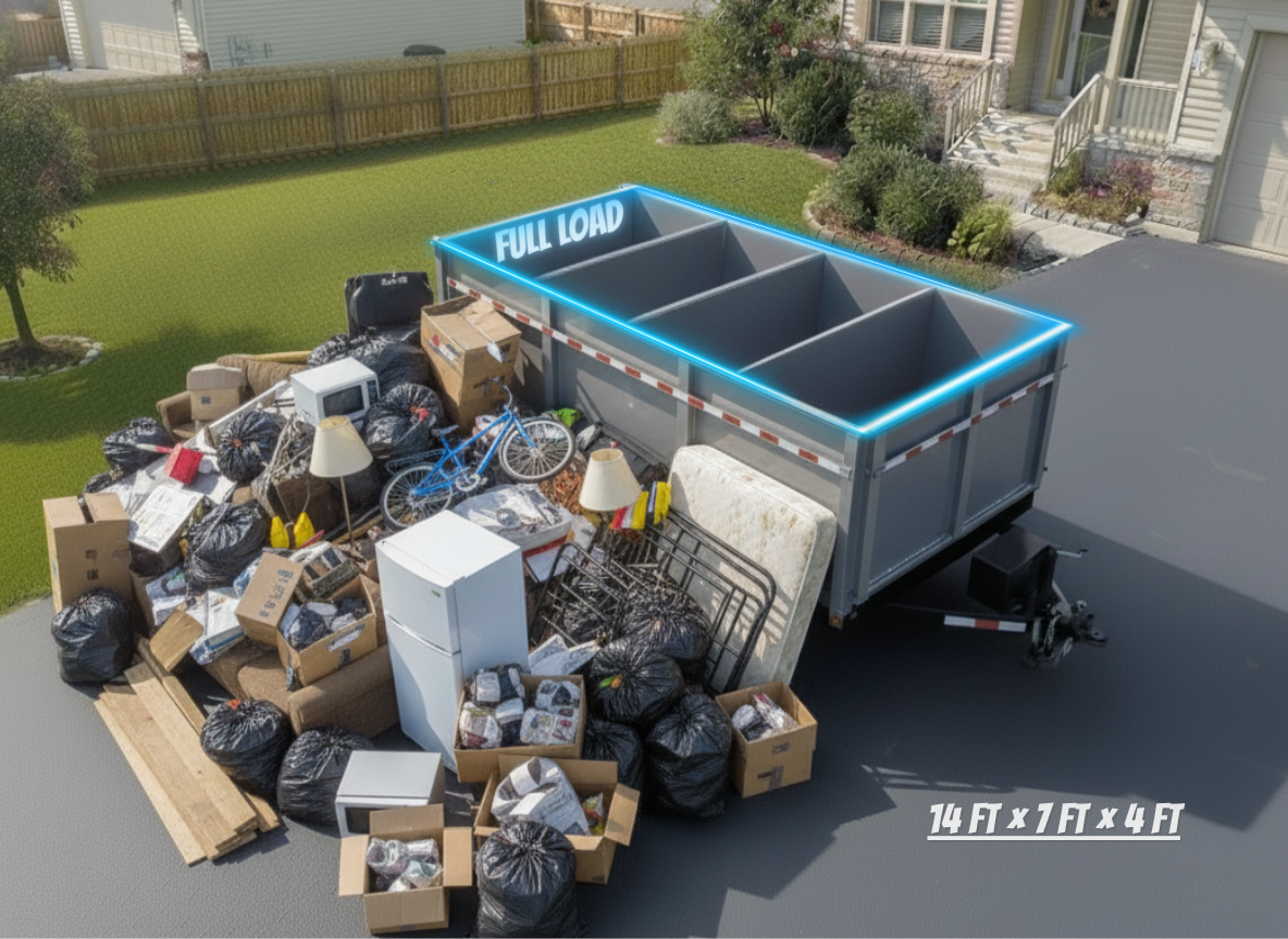 Full Trailer Load Truck Load