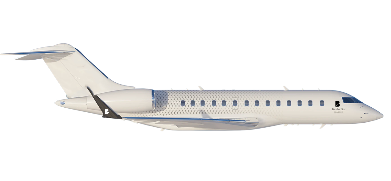 Global 5500 Side View