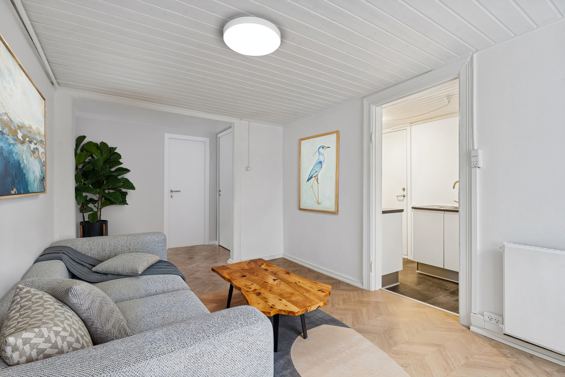 Nyistandsat 2-værelses lejlighed på 64 m² midt i Vejle centrum