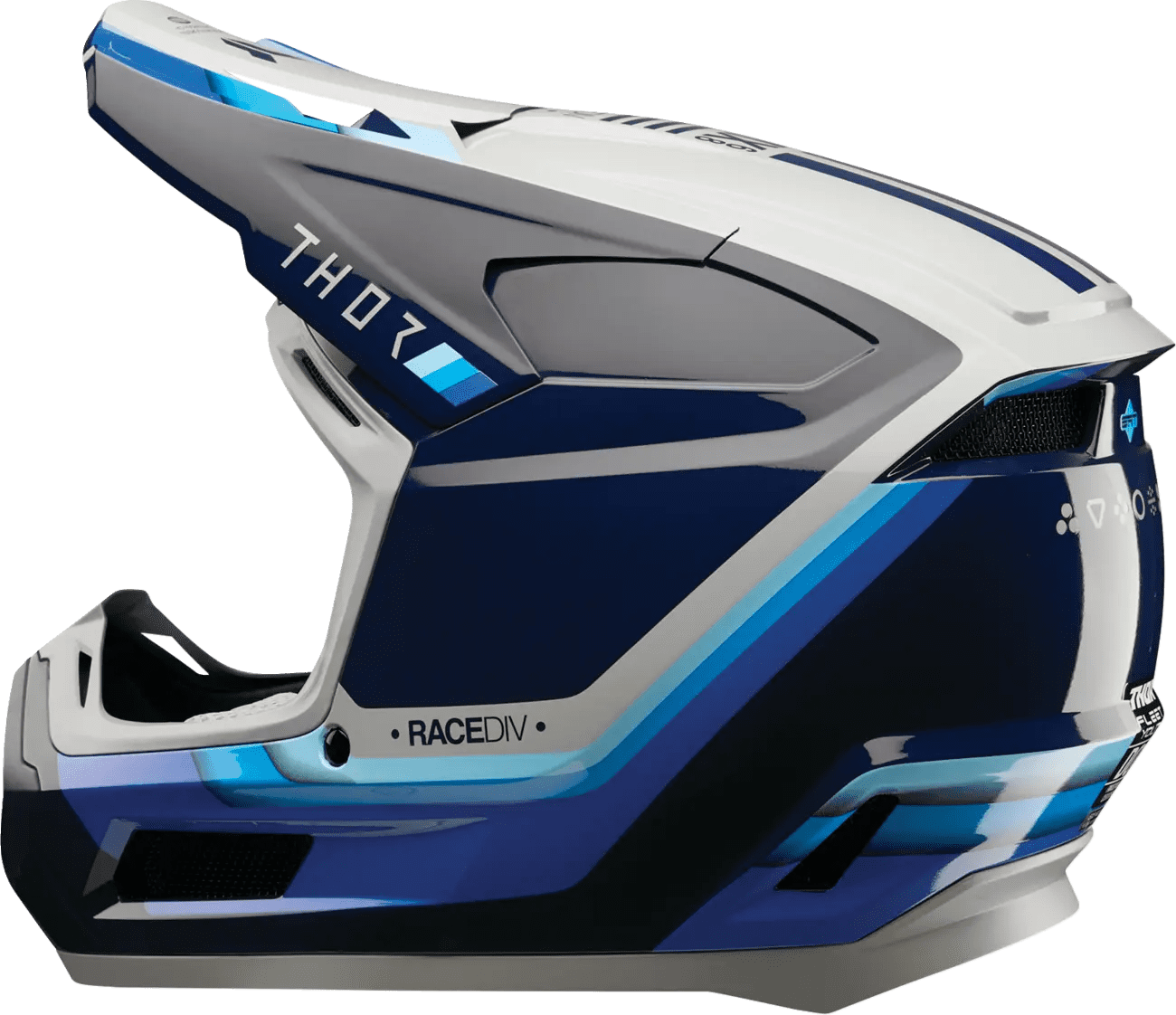 Thor Youth fleet Helmet - defy blue/gray - Thor