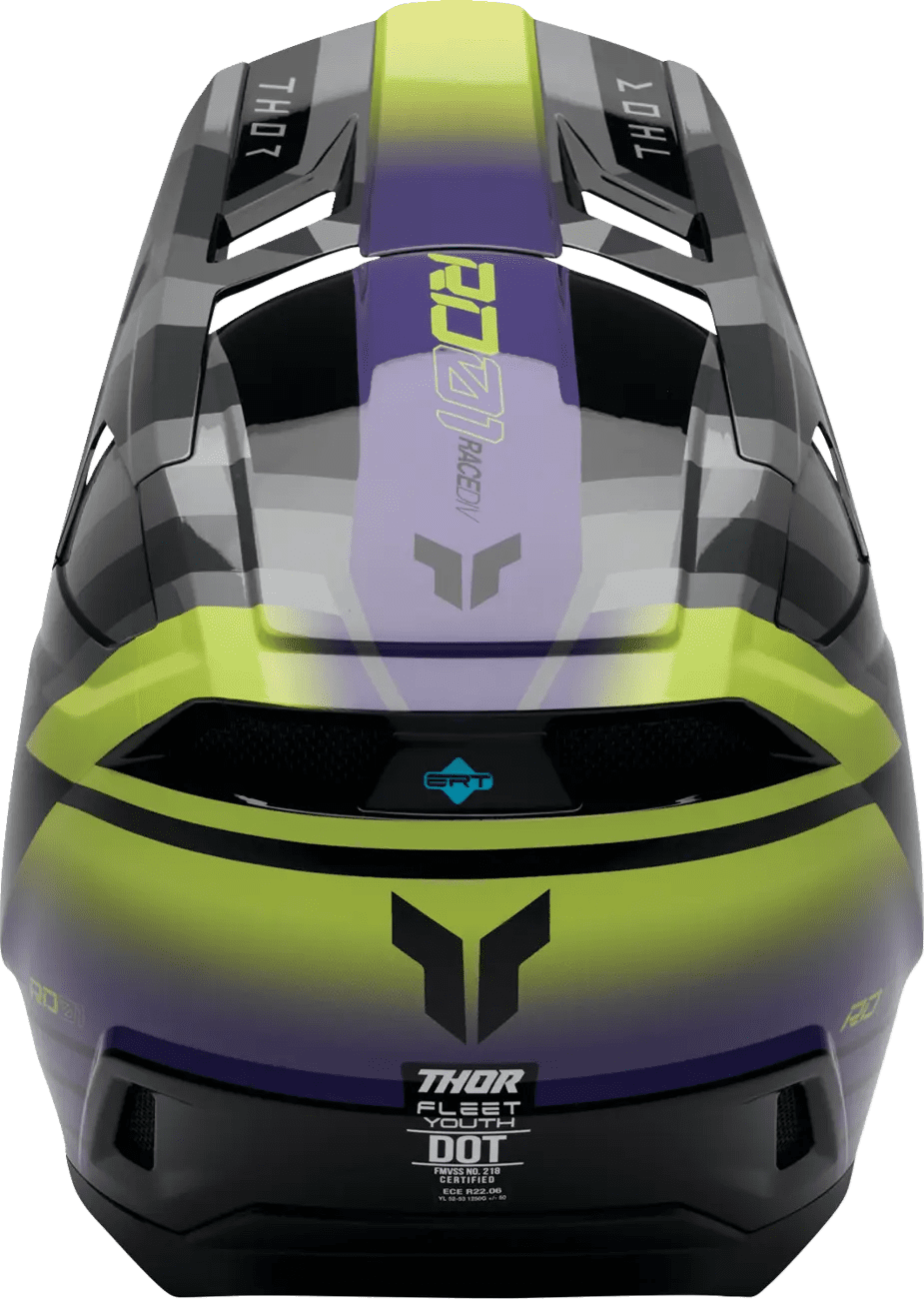 Thor Youth fleet Helmet - camber black/purple - Thor
