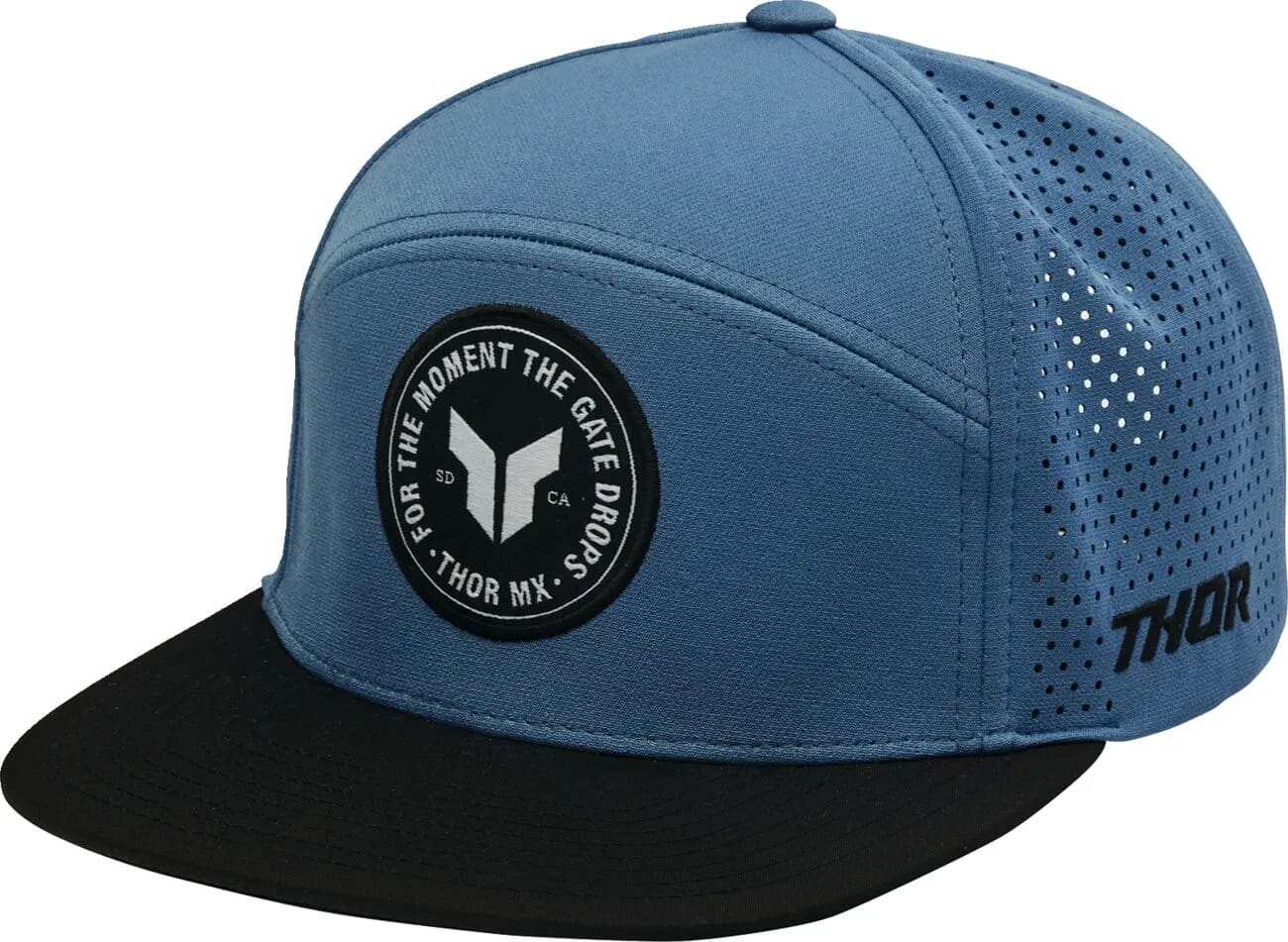Thor badge snapback - slate blue - Thor