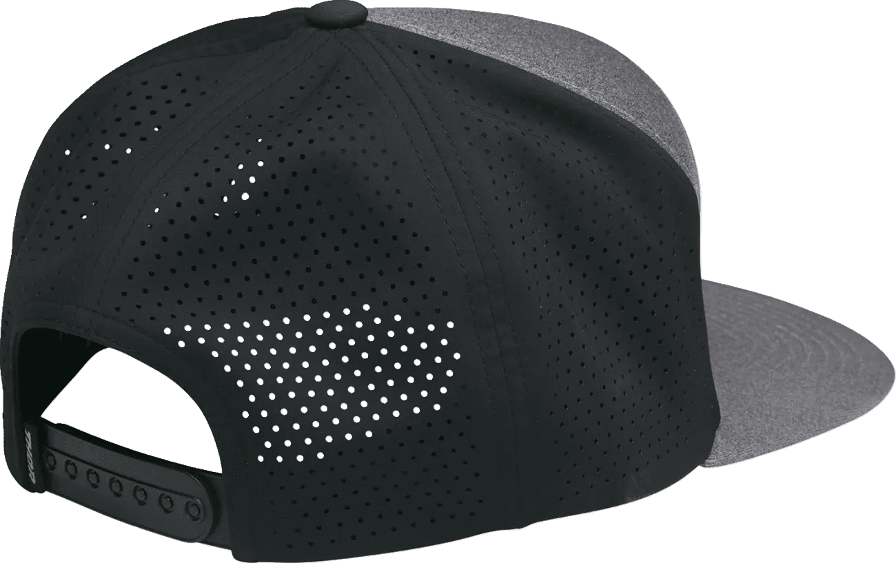 Thor badge snapback - heather gray/black - Thor