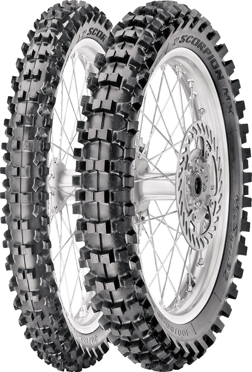 Pirelli Scorpion MX32 Mid Soft 100/90-19 bag - Pirelli - Motocross Parts