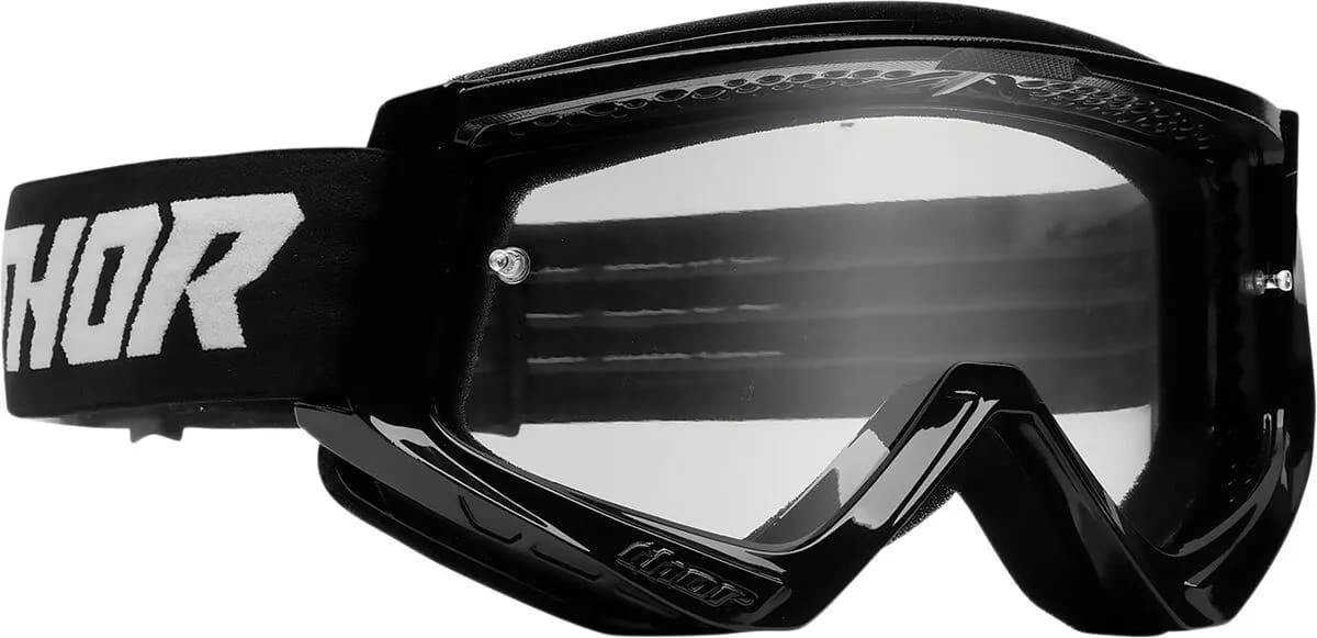 Thor combat racer goggle - schwarz/weiß - Thor