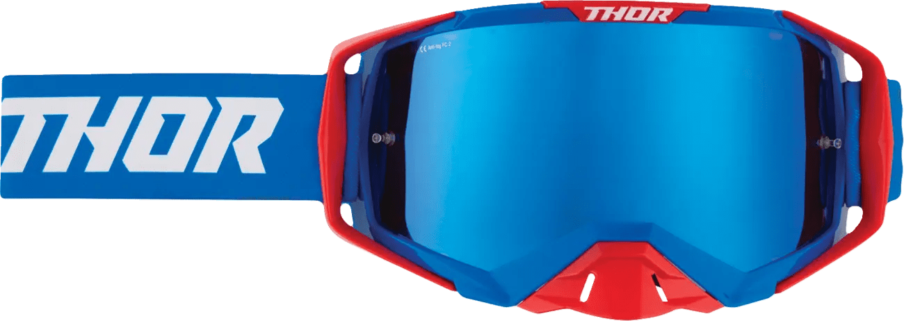 Thor activate Goggles - flite red/white/blue - Thor - Motocross Parts