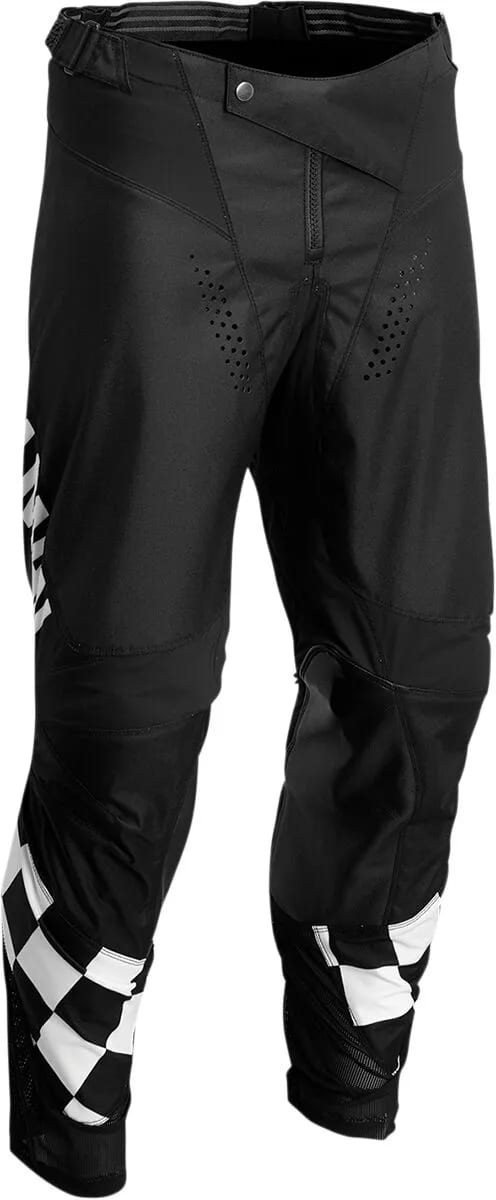 Thor differ pant - cheq black/white - Thor - Motocross Parts