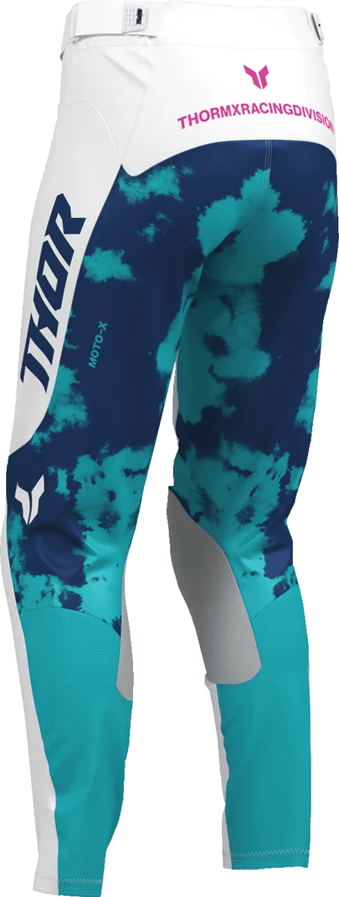 Thor Women Launchmode Pant - Bleach White/Aqua - Thor