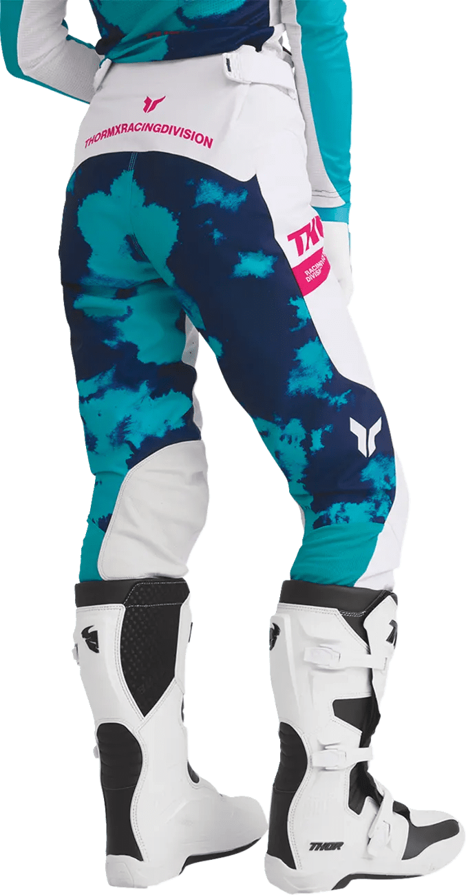 Thor Women Launchmode Pant - Bleach White/Aqua - Thor