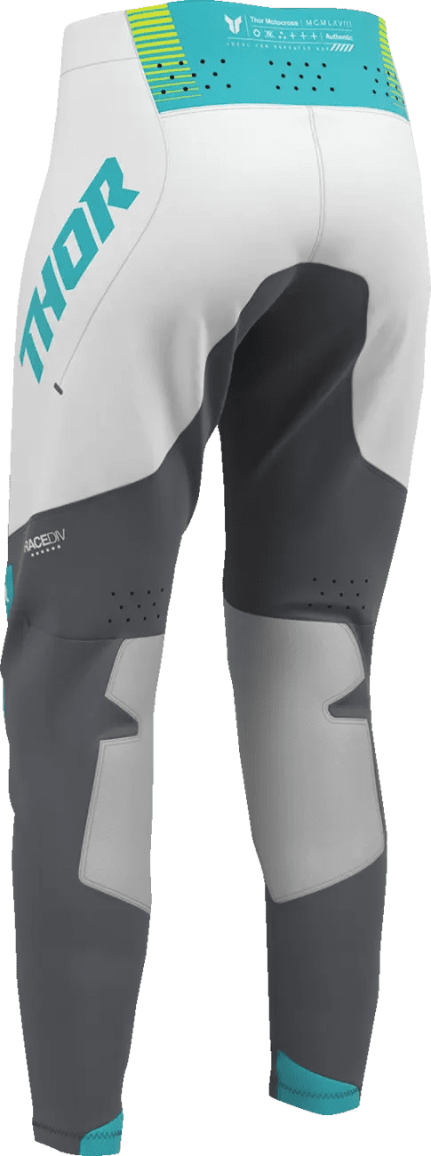 Thor Women Sportmode Pant - Velocity Gray/Aqua - Thor